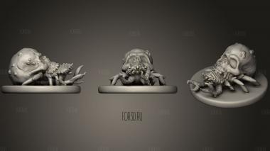 Bone Crab stl model for CNC